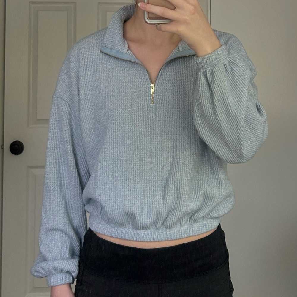 NEW blue quarter zip - Frankie Phoenix
